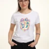 Disney Princesses Princess SheildT-Shirt Con StampaWhite Donna T-shirt E Top H3A21D8PE-A11