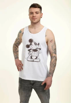 Disney Mickey Classic Sketchy Mickey- Top - White -Disney 09c0787d3ed34a739fb8f2c8cfae35c2 scaled