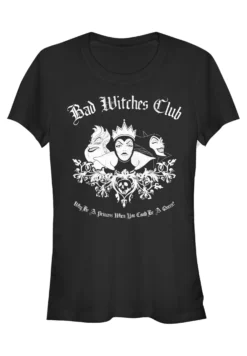 Disney Villains Bad Witch ClubT-Shirt Con StampaBlack Donna T-shirt E Top H3A21DBC2-Q11