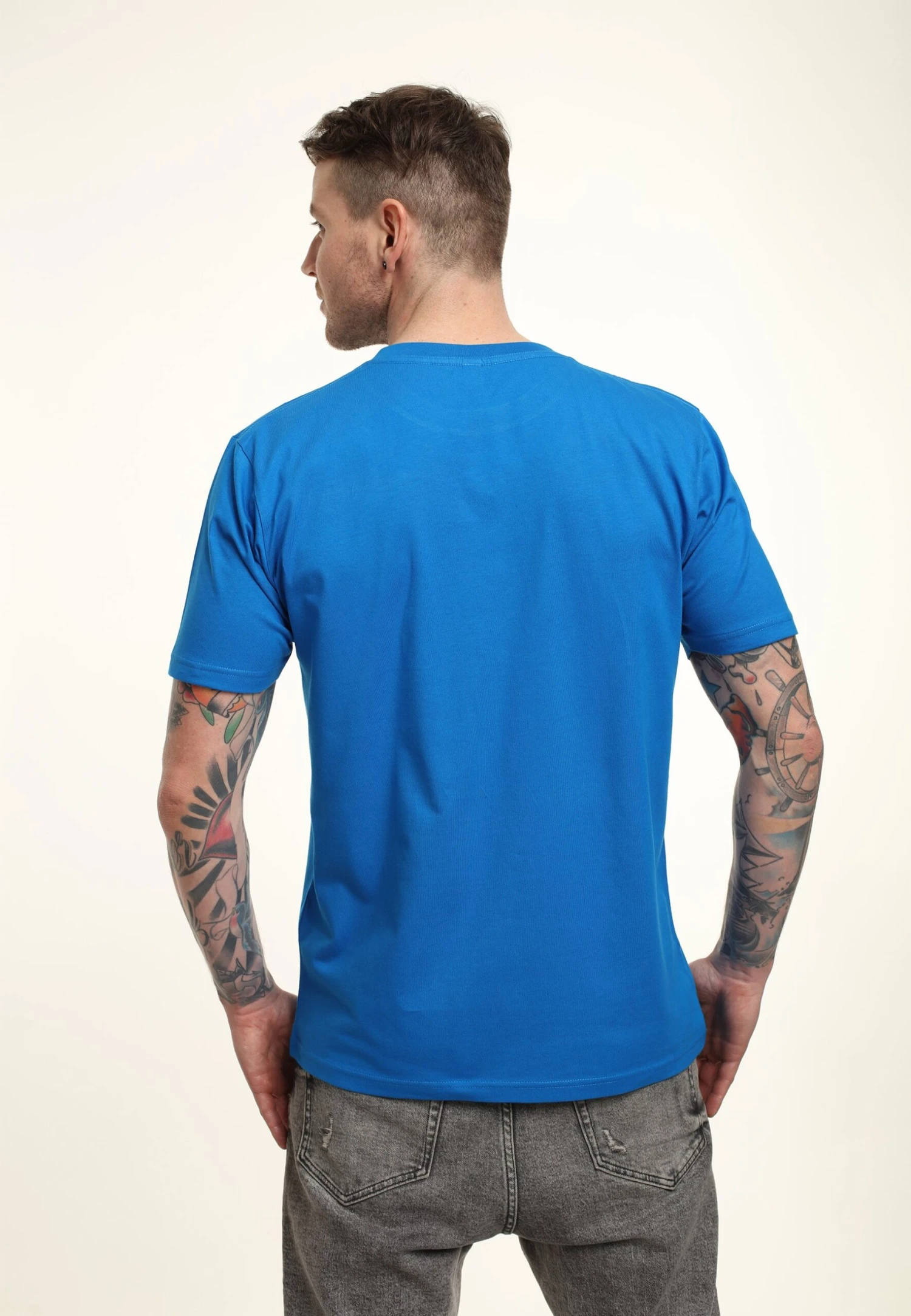 Disney Aladdin Spring Break UnisexT-Shirt Con StampaBright Blue Uomo T-shirt E Polo H3A2102MH-K11 2 Disney Aladdin Spring Break UnisexT-Shirt Con StampaBright Blue Uomo T-shirt E Polo H3A2102MH-K11 - immagine 2