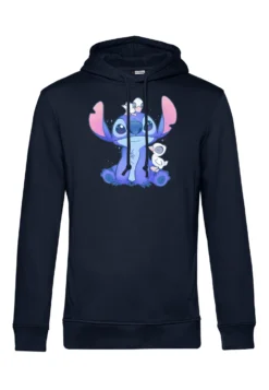 Disney Lilo & Stitch Cute Ducks - Felpa Con Cappuccio - Navy Blue -Disney 13ba1ef88f004d669a115a146e0942c9 scaled