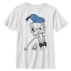 Disney Mickey Classic Tonal Line DonaldCostumeWhite Bambini T-shirt & Top H3A26G0IO-A11