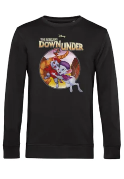 Disney Rescuers Down Under Rescued - Felpa - Black -Disney 1b6ad828d49d421ebf9035b9966744c0