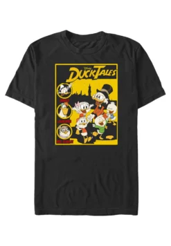 Disney Ducktales Ducktales CoverT-Shirt Con StampaBlack Uomo T-shirt E Polo H3A22O5R2-Q11