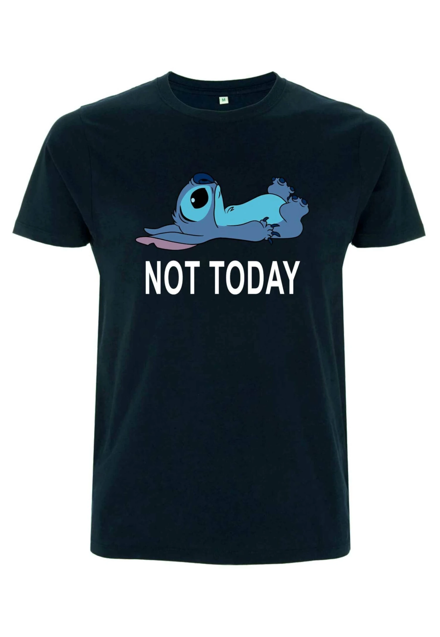 Disney Lilo & Stitch Not Today UnisexT-Shirt Con StampaNavy Blue Uomo T-shirt E Polo H3A2102PP-K11 1 Disney Lilo & Stitch Not Today UnisexT-Shirt Con StampaNavy Blue Uomo T-shirt E Polo H3A2102PP-K11