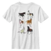 Princess Disney HorsesT-Shirt Con StampaWhite Bambini T-shirt & Top H3A26G1EM-A11