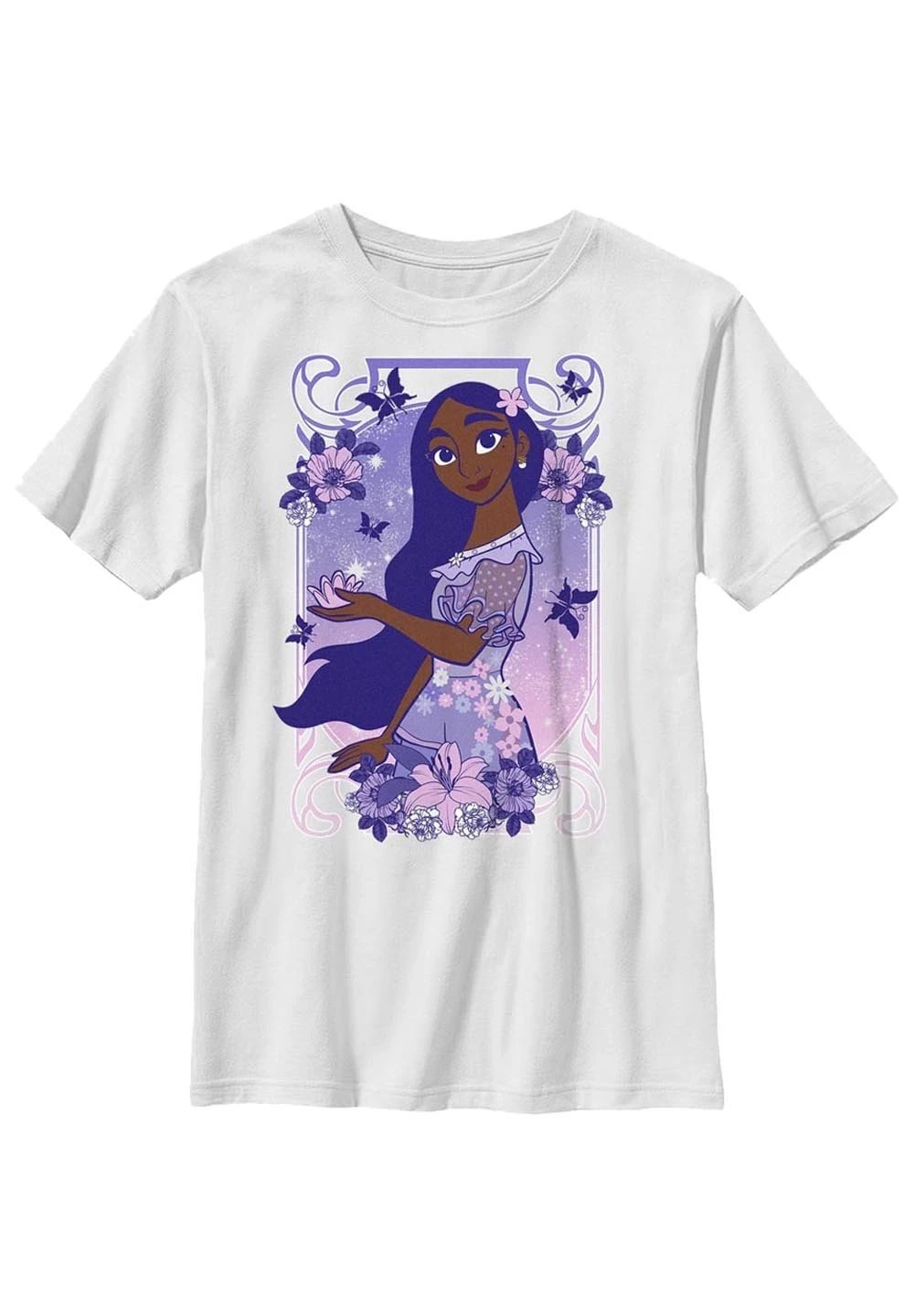 Disney Encanto Effortless IsabellaT-Shirt Con StampaWhite Bambini T-shirt & Top H3A2102DD-A11 1 Disney Encanto Effortless IsabellaT-Shirt Con StampaWhite Bambini T-shirt & Top H3A2102DD-A11