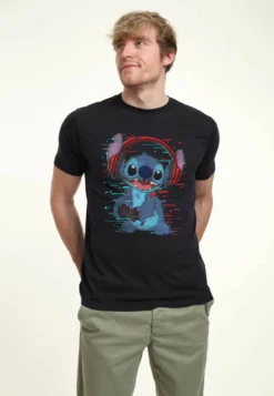 Disney Lilo & Stitch Games- T-Shirt Con Stampa - Navy Blue -Disney 297f057e571144fea26a85d0e34901a1 scaled