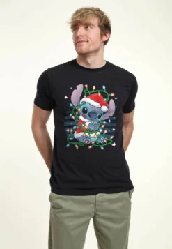 Disney Lilo & Stitch Stitch Xmas Lights UnisexT-Shirt Con StampaNavy Blue Uomo T-shirt E Polo H3A2102K2-K11 -Disney 336cb1671c144f2ca30e9c29eba7a48c scaled