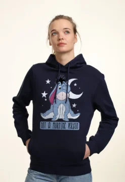 Disney Winnie The Pooh Eeyore Not Morning - Felpa Con Cappuccio - Navy Blue -Disney 34768c8c24a74230b3b5b0016d5037b2 scaled