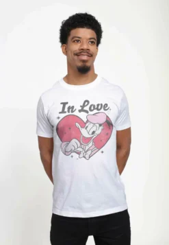 Disney Mickey Classic In Love Donald UnisexT-Shirt Con StampaWhite Uomo T-shirt E Polo H3A2101XO-A11 -Disney 35619bb1cf454aea92a47df135c6a76e scaled