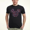 Mickey Mouse & FriendsMickey Mouse Stars And Ears Disney Classic Unisex - T-Shirt Con Stampa - Navy Blue
