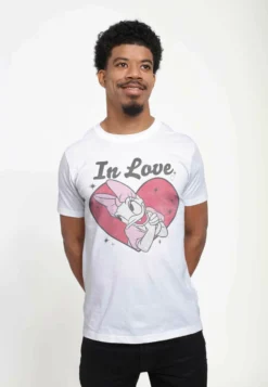 Disney Mickey Classic In Love Daisy UnisexT-Shirt Con StampaWhite Uomo T-shirt E Polo H3A2101XW-A11 -Disney 3acef7f0a472400799c8ac3d1647bd2c scaled