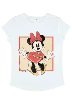 Disney Classic Mickey Chinese MinnieT-Shirt Con StampaWhite Donna T-shirt E Top H3A21D077-A11 -Disney 3d9ddd90121a40f0bb69efec10e24681 scaled