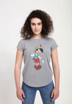 Disney Pinocchio Vintage PinocchioT-Shirt Con StampaMelange Grey Donna T-shirt E Top H3A21DAS3-C11 -Disney 3eb3d5b5e8ad457db4d757b728d39c17 scaled