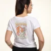 Disney The Little Mermaid Romatic ArielT-Shirt Con StampaWhite Donna T-shirt E Top H3A21DBGD-A11
