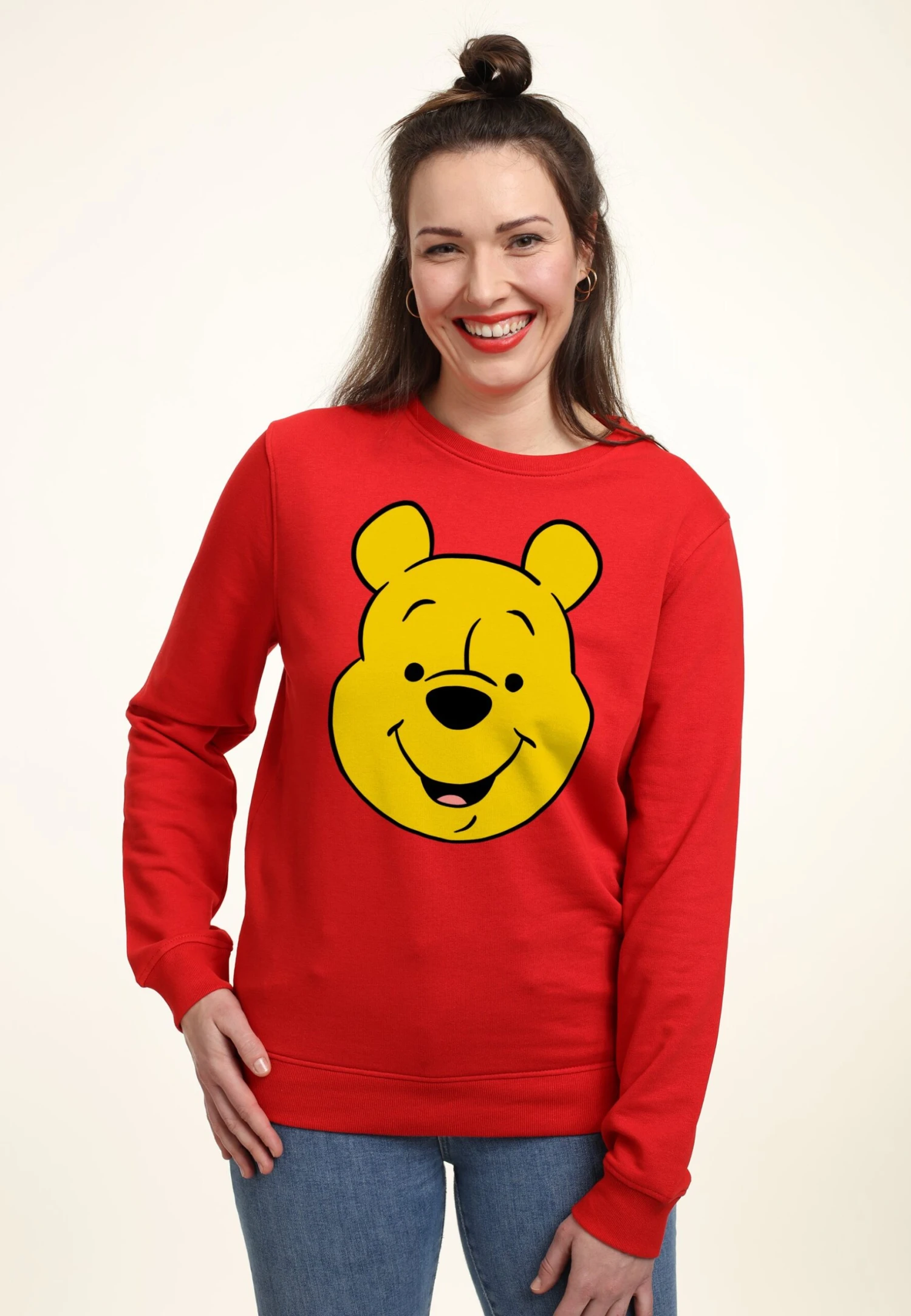 Disney Winnie The Pooh Winniepooh Big FaceFelpaRed Donna Felpe H3A21J6WX-G11 1 Disney Winnie The Pooh Winniepooh Big FaceFelpaRed Donna Felpe H3A21J6WX-G11