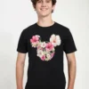 Disney Classic Mickey Tropical Mouse UnisexT-Shirt Con StampaBlack Uomo T-shirt E Polo H3A2102BY-Q11
