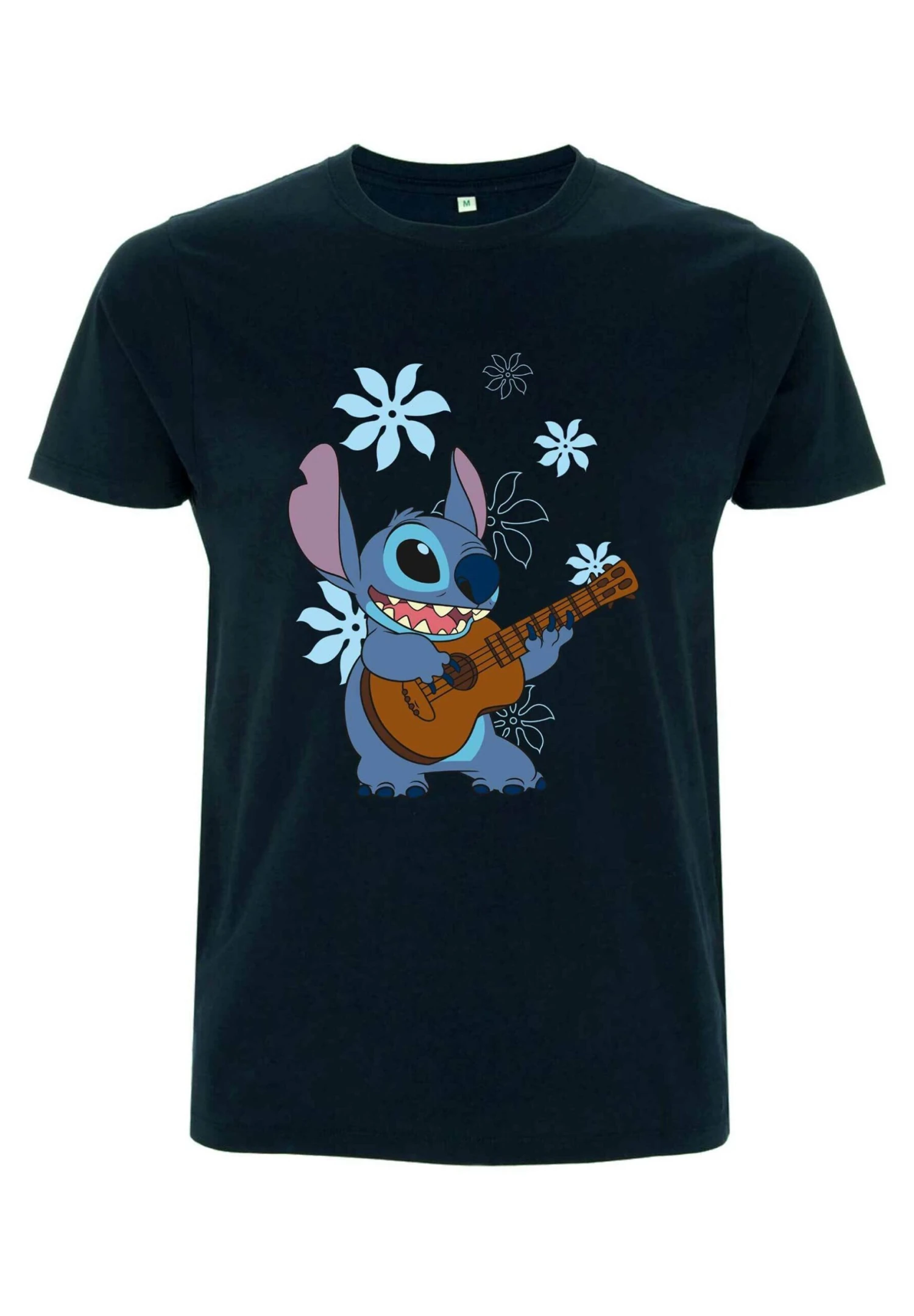 Disney Lilo & Stitch Stitch FlowersT-Shirt Con StampaNavy Blue Uomo T-shirt E Polo H3A21D44M-K11 1 Disney Lilo & Stitch Stitch FlowersT-Shirt Con StampaNavy Blue Uomo T-shirt E Polo H3A21D44M-K11