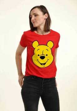 Disney Winnie The Pooh Winniepooh Big Face - T-Shirt Con Stampa - Red -Disney 4ca9481ff47a431b86f9cf7c5eb9d27d scaled
