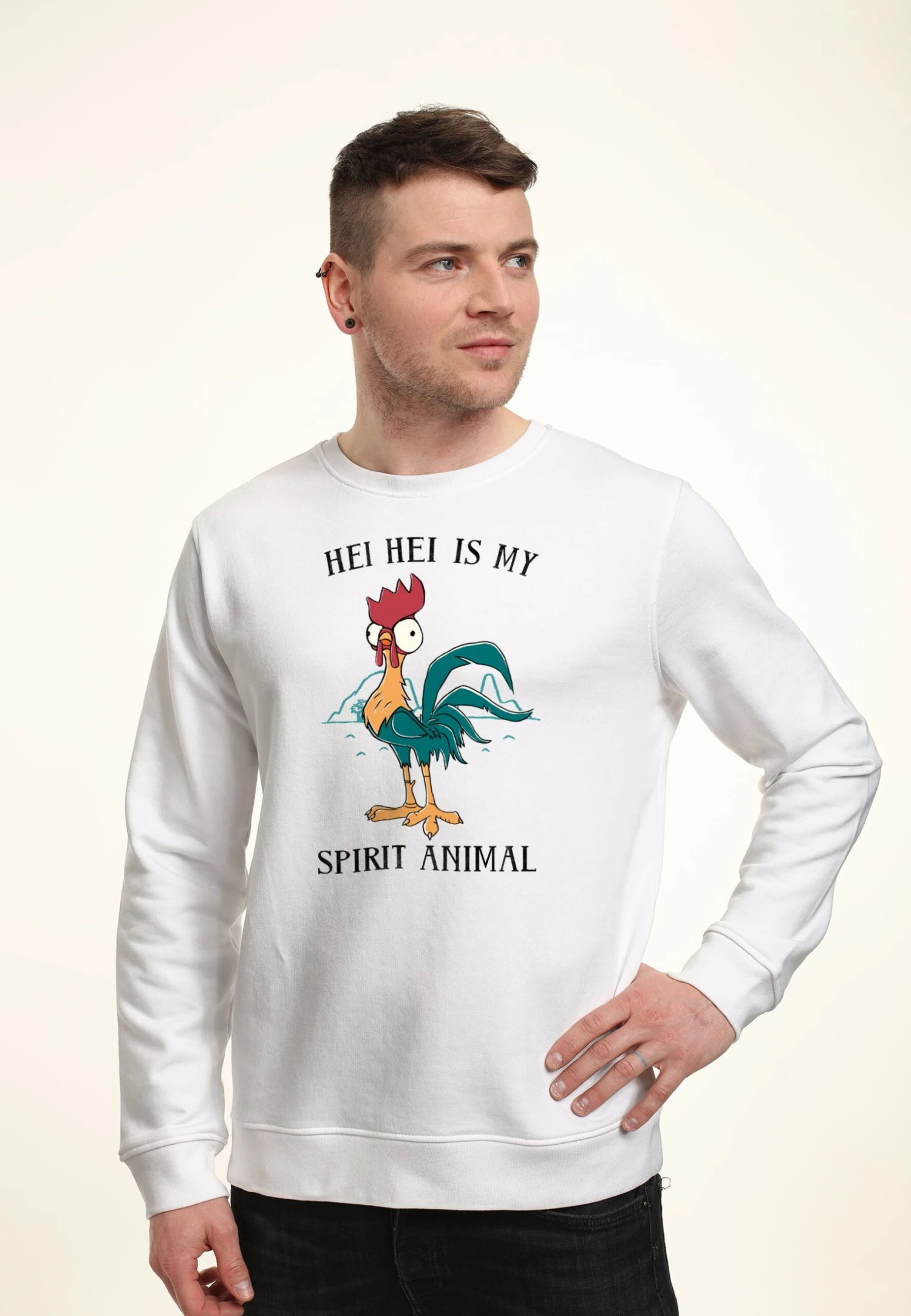 Disney Moana Spirit AnimalFelpaWhite Uomo Maglieria E Felpe H3A22S5M3-A11 3 Disney Moana Spirit AnimalFelpaWhite Uomo Maglieria E Felpe H3A22S5M3-A11 - immagine 3