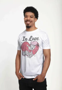 Disney Mickey Classic In Love Donald UnisexT-Shirt Con StampaWhite Uomo T-shirt E Polo H3A2101XO-A11 -Disney 4e01710219354468b644030373b0ff72 scaled