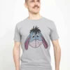 Disney Winnie The Pooh Eyore Big Face UnisexT-Shirt Con StampaMelange Grey Uomo T-shirt E Polo H3A22O0C9-C11
