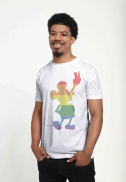 Disney Mickey Classic Love Is Love Pride Mickey UnisexT-Shirt Con StampaWhite Uomo T-shirt E Polo H3A2102BD-A11 -Disney 533ad2b521234a3aba91331821551b94 scaled