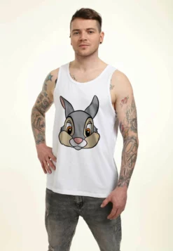 Disney Bambi Thumper Big Face- Top - White -Disney 55a2f39d11664a429aa2886573e80475 scaled