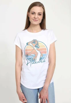 Disney The Lion King HakunaT-Shirt Con StampaWhite Donna T-shirt E Top H3A21D0CZ-A11