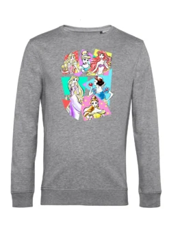 Disney Princesses Neon PopFelpaHeather Grey Donna Felpe H3A21J67L-C11 -Disney 6423dc621e3d4f03b3be4e1b3fbbf89a scaled
