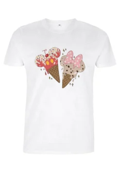 Disney Classic Mickey Minnie ConesT-Shirt Con StampaWhite Donna T-shirt E Top H3A21D532-A11