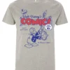 Disney Classic Mickey Donalds Comic CoverT-Shirt Con StampaMelange Grey Uomo T-shirt E Polo H3A22O4GI-C11