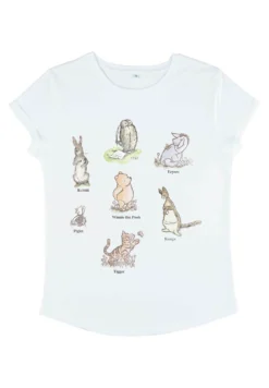 Disney Winnie The Pooh Winnie PosterT-Shirt Con StampaWhite Donna T-shirt E Top H3A2100II-A11 -Disney 6b4c3f19c6c04ae6be213113474b4bf8
