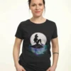 Disney The Little Mermaid Sunset ArielT-Shirt Con StampaBlack Donna T-shirt E Top H3A21D3FL-T11