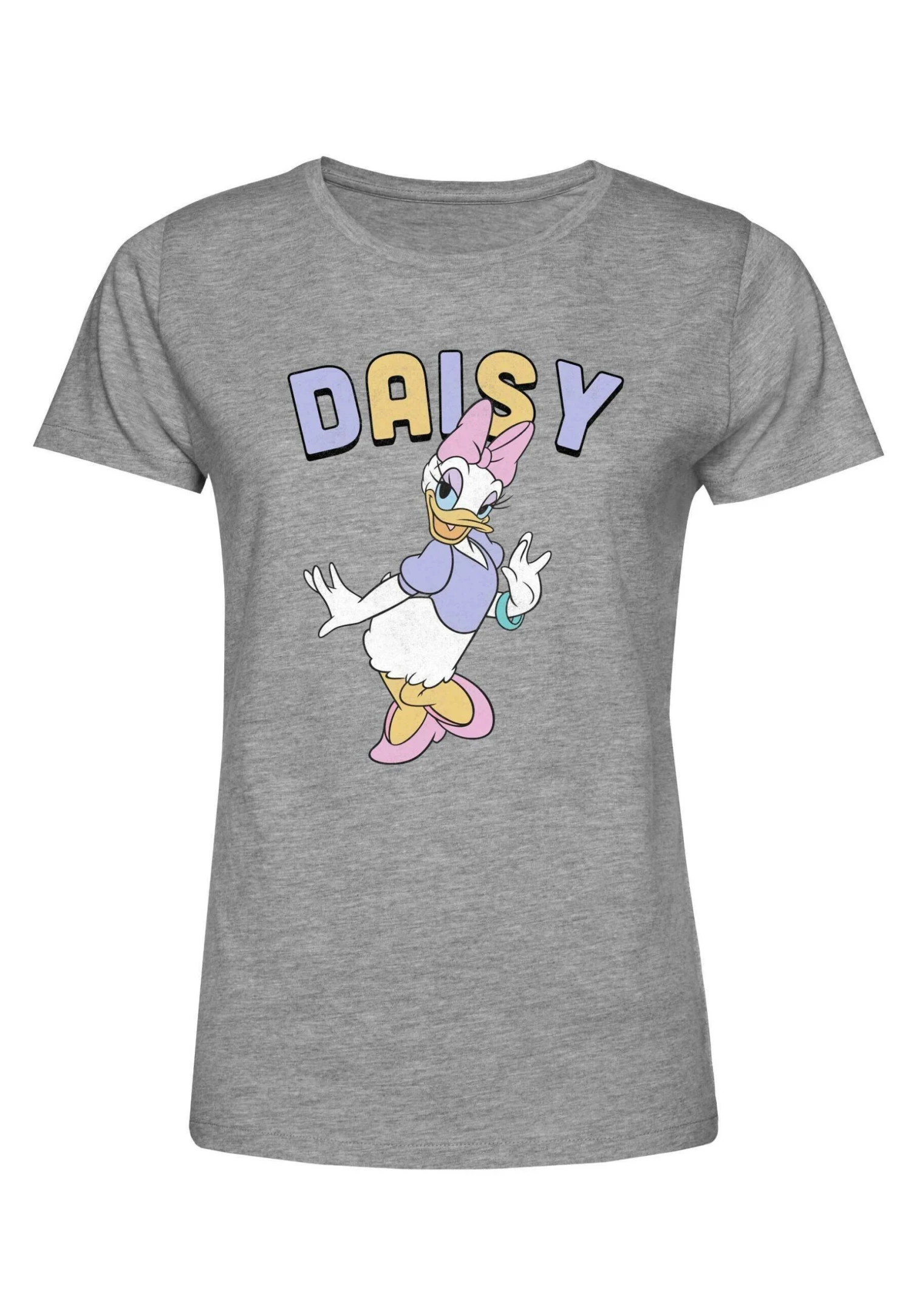 Disney Classic Mickey Daisy DuckT-Shirt Con StampaHeather Grey Donna T-shirt E Top H3A21D210-C11 5 Disney Classic Mickey Daisy DuckT-Shirt Con StampaHeather Grey Donna T-shirt E Top H3A21D210-C11 - immagine 5