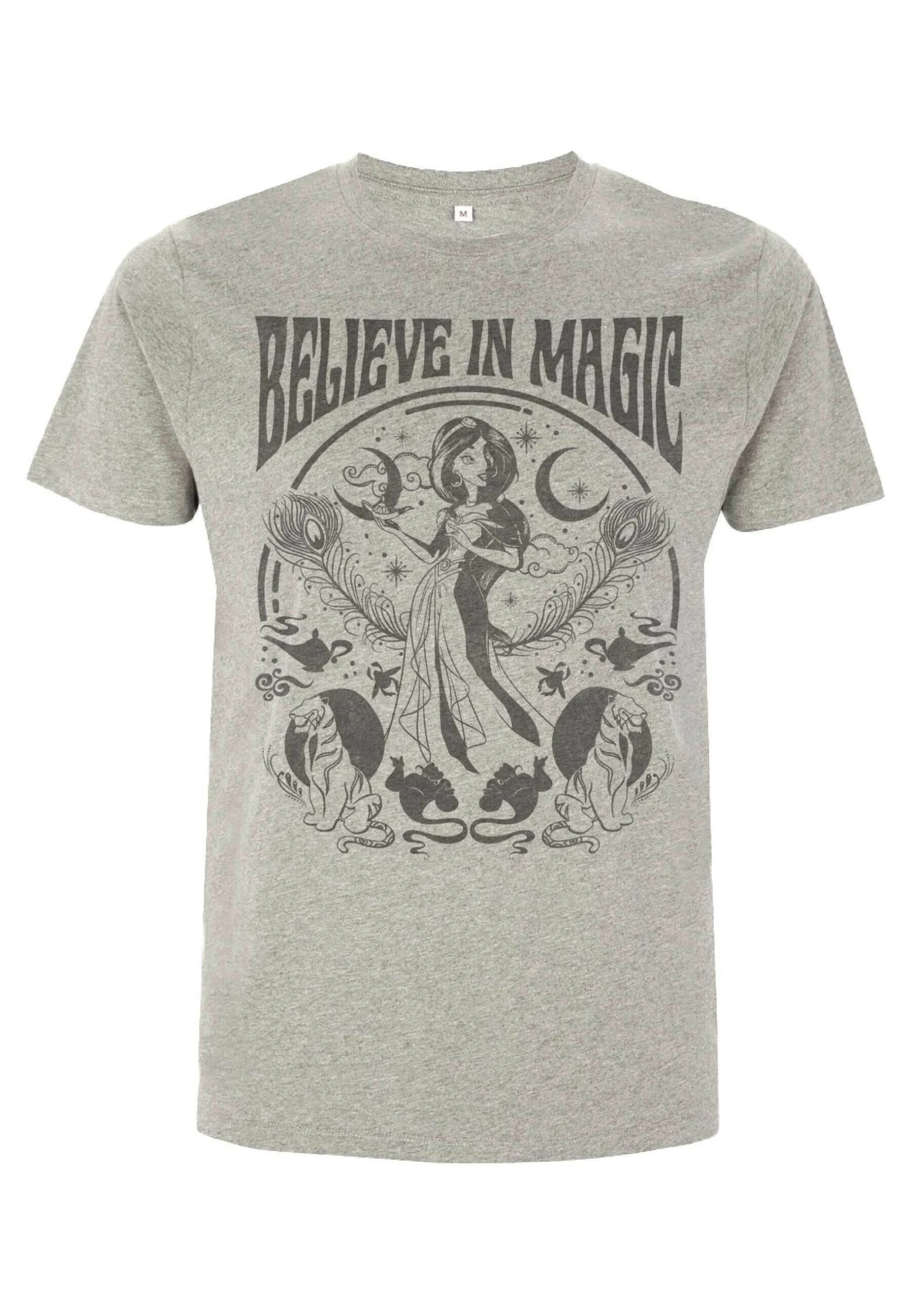 Disney Aladdin Jasmine CelestialT-Shirt Con StampaMelange Grey Donna T-shirt E Top H3A21D595-C11 1 Disney Aladdin Jasmine CelestialT-Shirt Con StampaMelange Grey Donna T-shirt E Top H3A21D595-C11