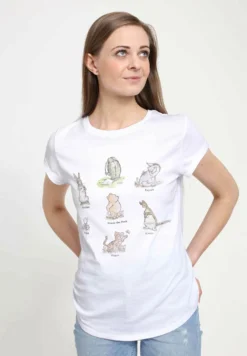 Disney Winnie The Pooh Winnie PosterT-Shirt Con StampaWhite Donna T-shirt E Top H3A2100II-A11 -Disney 70745e8be470417b92bc0e8bdfcf5ac7