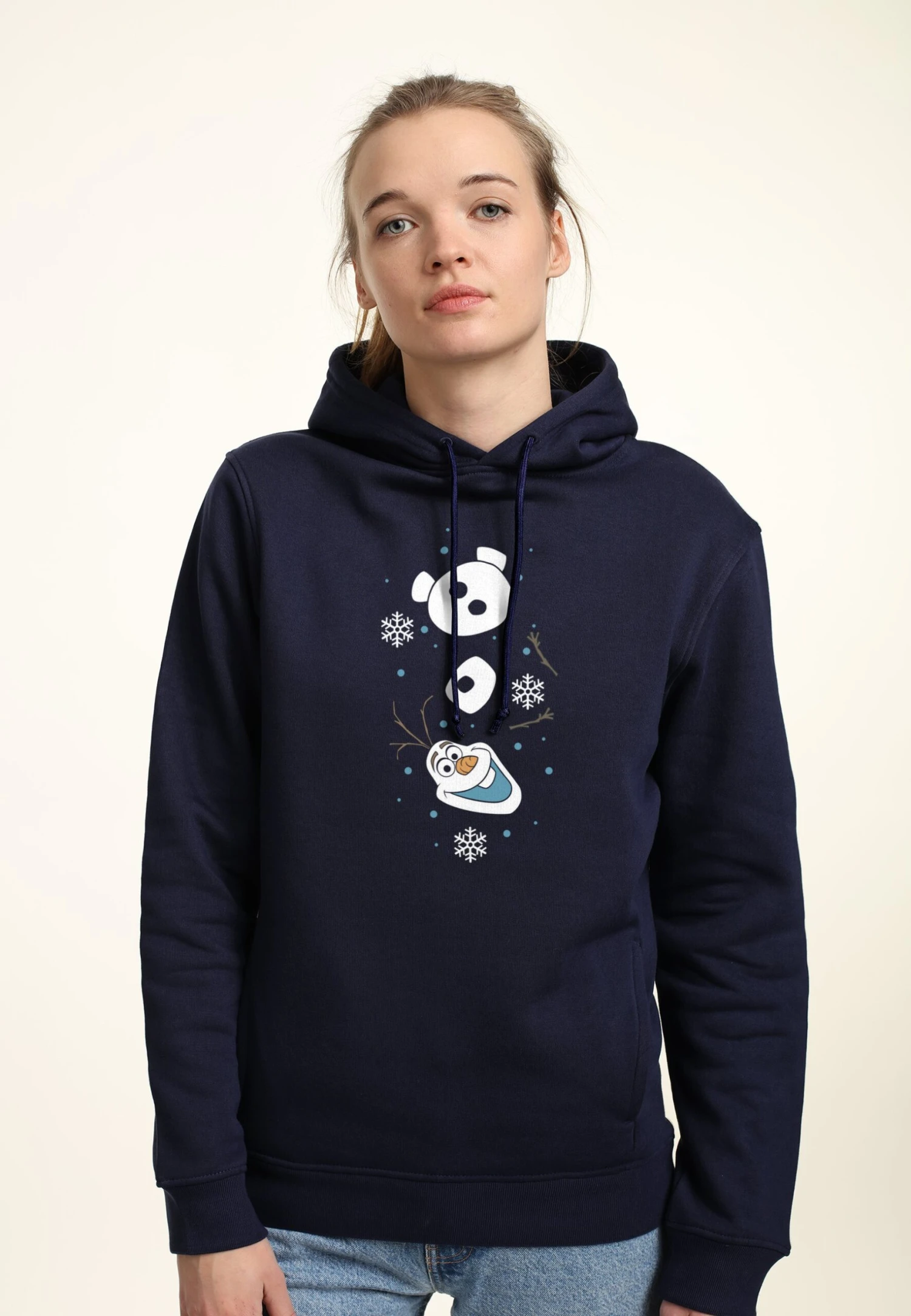 Disney Frozen Olaf Xmas SleeveFelpa Con CappuccioNavy Blue Donna Felpe H3A21J30W-K11 3 Disney Frozen Olaf Xmas SleeveFelpa Con CappuccioNavy Blue Donna Felpe H3A21J30W-K11 - immagine 3