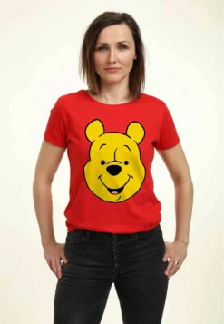 Disney Winnie The Pooh Winniepooh Big Face - T-Shirt Con Stampa - Red -Disney 713578ce081c424a9b1e8484e778492a scaled
