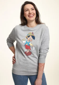 Disney Pinocchio Vintage PinocchioFelpaHeather Grey Donna Felpe H3A21J6MK-C11 -Disney 71fc24a680904492bd8cc12b10c23f92 scaled