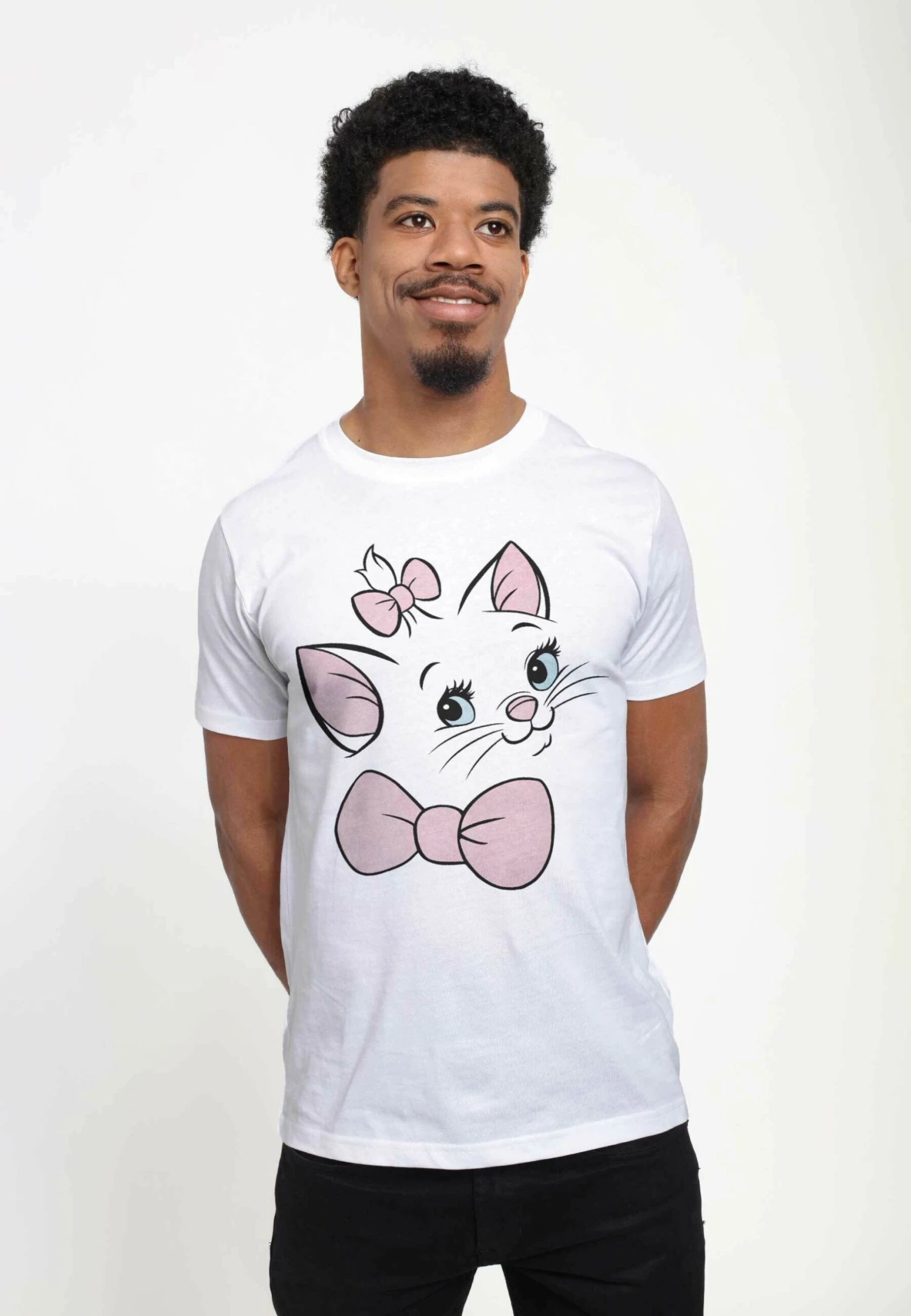 Disney The Aristocats Marie Big Face UnisexT-Shirt Con StampaWhite Uomo T-shirt E Polo H3A2100E2-A11 3 Disney The Aristocats Marie Big Face UnisexT-Shirt Con StampaWhite Uomo T-shirt E Polo H3A2100E2-A11 - immagine 3