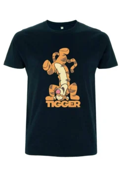 Disney Winnie The Pooh Tigger BounceT-Shirt Con StampaNavy Blue Donna T-shirt E Top H3A21D5VF-K11