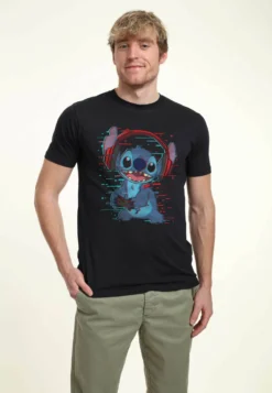 Disney Lilo & Stitch Games- T-Shirt Con Stampa - Navy Blue -Disney 774b36fcae2145b4b8a768677ad4ba32 scaled