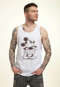 Disney Mickey Classic Sketchy Mickey- Top - White -Disney 78d3471499324639b8bad5a99e5cb698 scaled