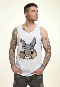 Disney Bambi Thumper Big Face- Top - White -Disney 7b13f49fe91d4ef2ad38118957798a77 scaled