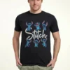 Disney Lilo & Stitch Stitch PosesT-Shirt Con StampaNavy Blue Uomo T-shirt E Polo H3A22O22Q-K11