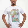 Disney The Little Mermaid Mermaid Cover UnisexT-Shirt Con StampaWhite Uomo T-shirt E Polo H3A2100HQ-A11