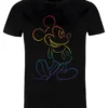 Disney Mickey Mouse Big Pride UnisexT-Shirt Con StampaBlack Uomo T-shirt E Polo H3A21027K-Q11