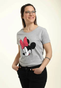 Disney Mickey Classic MinnieT-Shirt Con StampaHeather Grey Donna T-shirt E Top H3A21D1LP-C11 -Disney 91674e95c48743d1b6cf8ad2d84cd9da scaled